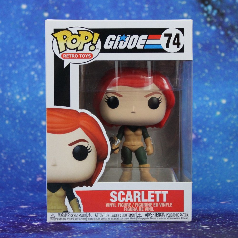 Funko Pop! : G.I. Joe - Scarlett #74